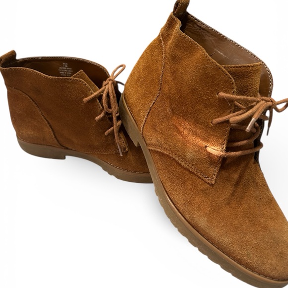 Lauren, RL/Malva-Brown Suede booties - Picture 4 of 7